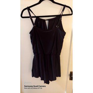 Aqua Green Swimwear One Piece Swimsuit Black